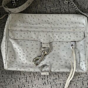 Rebecca Minkoff White Crossbody Bag Sleek Design